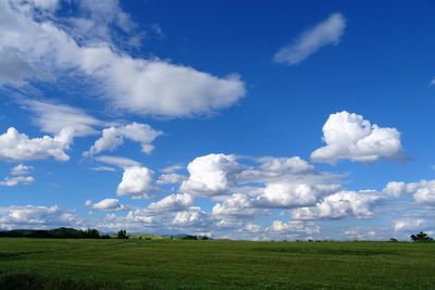 Panoramic view of landscape against sky