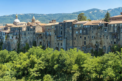 View of buildings in city