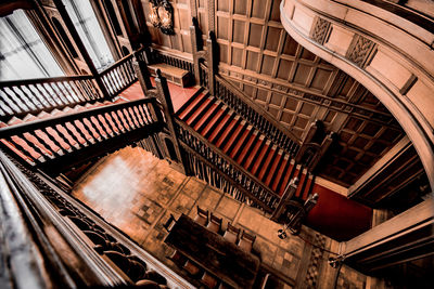 Luxury wood stair