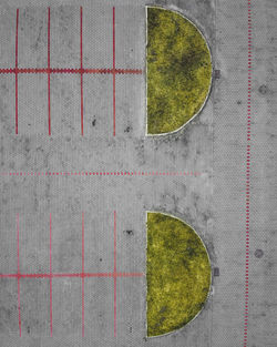 Parking seen from above