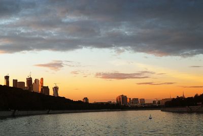 River with buildings in background