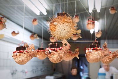 Close-up of fruits for sale at market stall