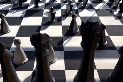 Interior of modern office building