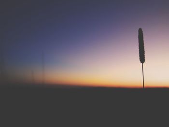 View of sky at sunset