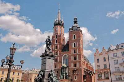 Low angle view of cathedral against sky