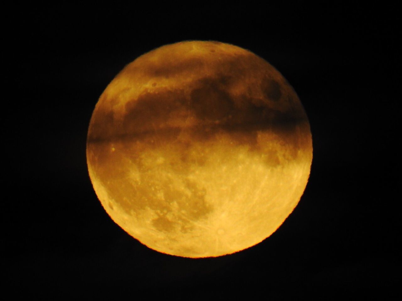 VIEW OF FULL MOON