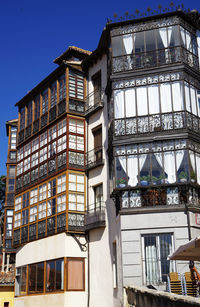 Low angle view of building against sky