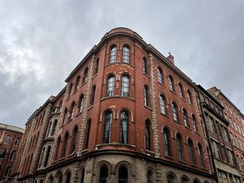 Low angle view of building against sky