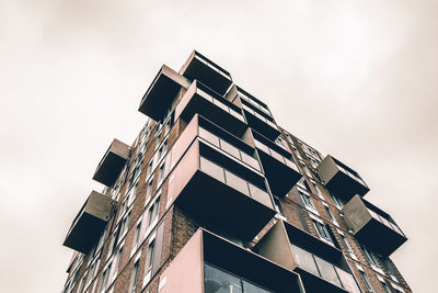Low angle view of building against sky