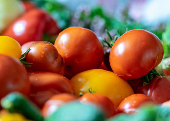 Full frame shot of tomatoes