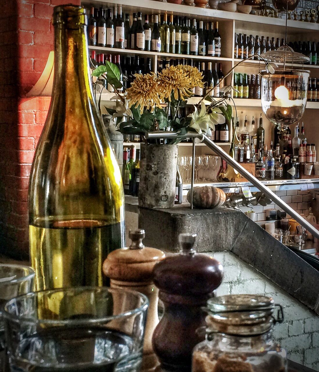 indoors, food and drink, freshness, still life, table, arrangement, food, in a row, glass - material, variation, large group of objects, abundance, choice, no people, shelf, for sale, reflection, close-up, retail, restaurant