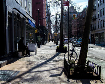 Street amidst buildings in city