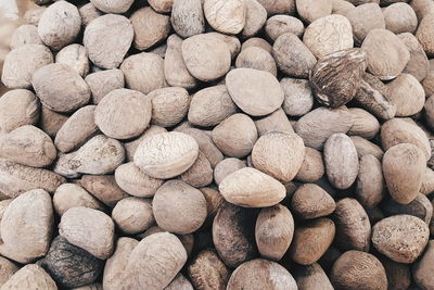 Full frame shot of stones