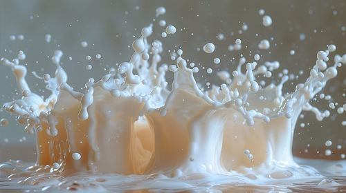 Water splashing in fountain