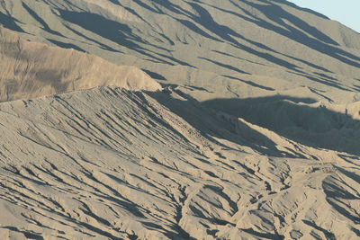 Aerial view of snowcapped mountain