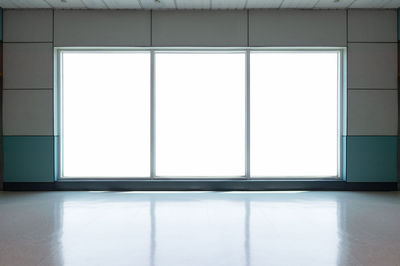 View of white window