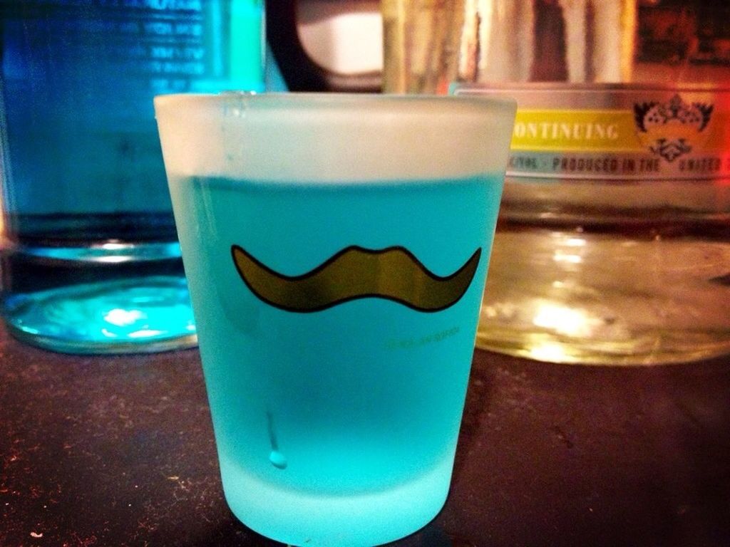 RIP my cute mustache shot glass 