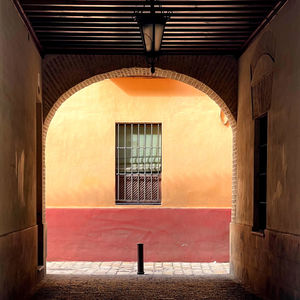 Interior of historic building