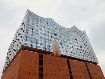 Low angle view of building against sky