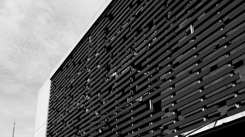 Low angle view of building against sky