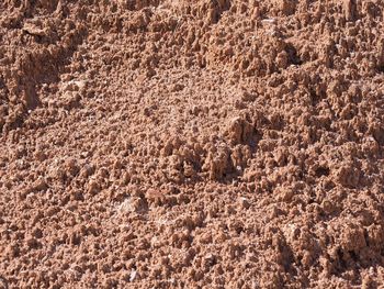 Full frame shot of rocks on land
