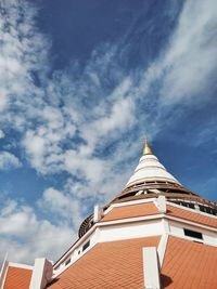 Low angle view of building against sky