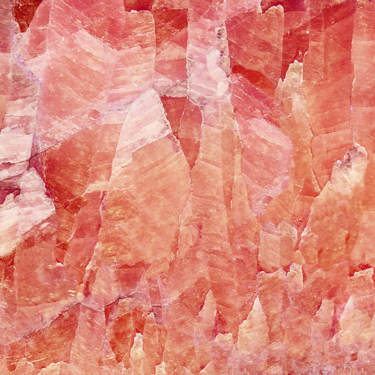 FULL FRAME SHOT OF RED ROCK WITH PINK PETALS