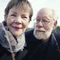 Portrait of senior couple