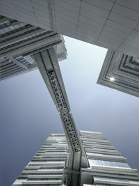 Low angle view of buildings against sky