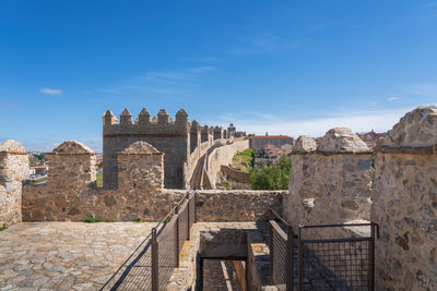 Old ruins against sky