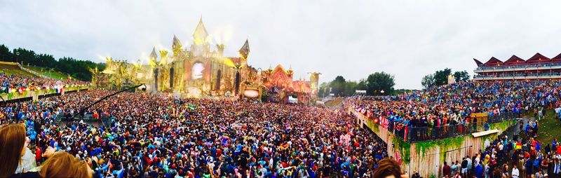 Group of people in event