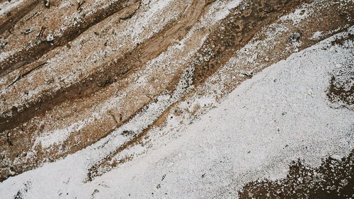 Full frame shot of sand