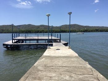 Scenic view of river against sky