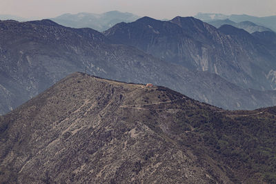 Scenic view of mountains