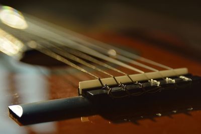 Close-up of guitar