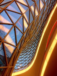 Low angle view of ceiling