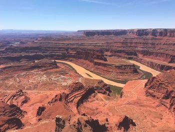 Aerial view of landscape