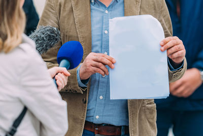 Whistleblower media conference