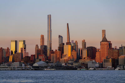 City at waterfront