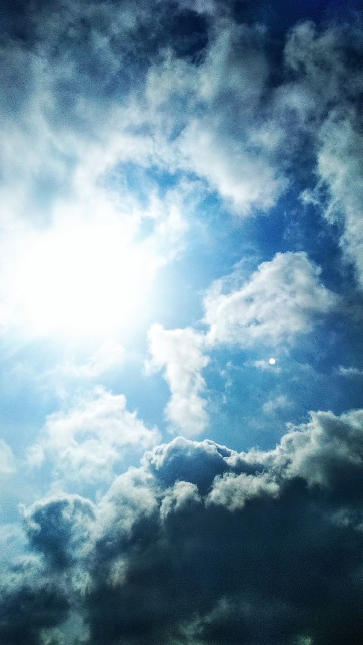 LOW ANGLE VIEW OF CLOUDY SKY