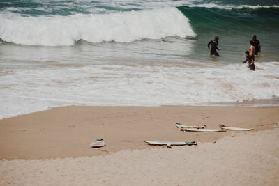 People at beach