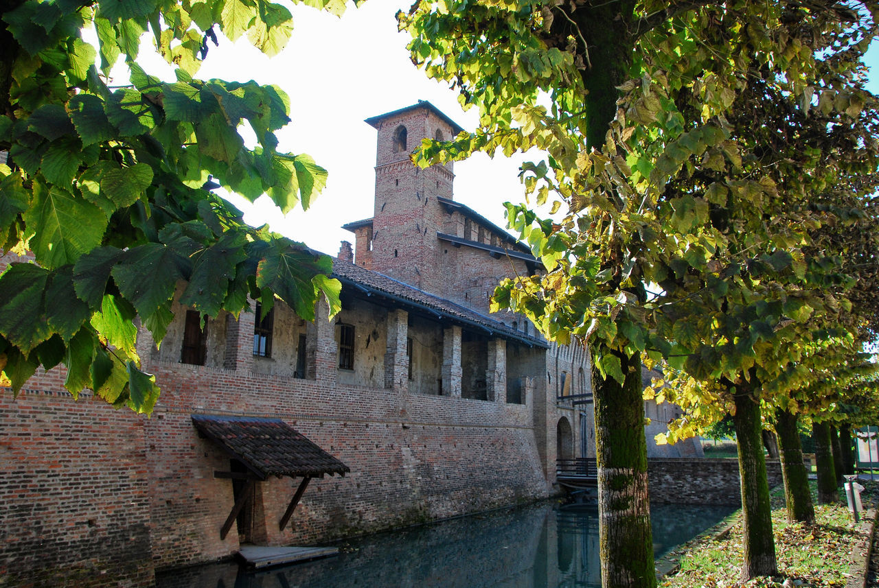 Visconteo Castle at Pagazzano, Bergamo, Lombardy, Italy. Ancient Bergamo Castle European  Italia Lombardy Pagazzano Castle Travel Architecture Building Building Exterior Built Structure Europe Italian Italy Leaf Lombardia Military No People Old Outdoors Pagazzano Tourism Tower Visconteo