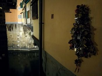 Close-up of built structure