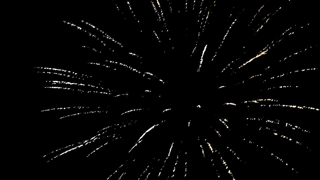 FIREWORK DISPLAY AGAINST SKY