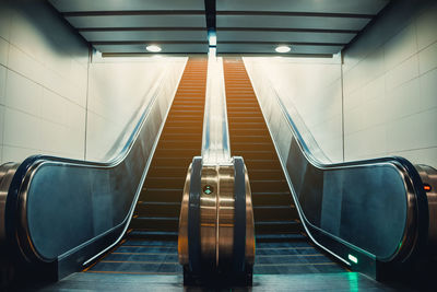 Interior of subway station