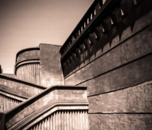 Low angle view of building against sky