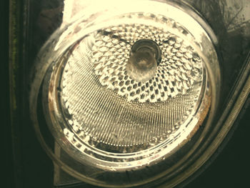Close-up of object on wall