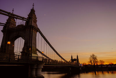 Bridge over river