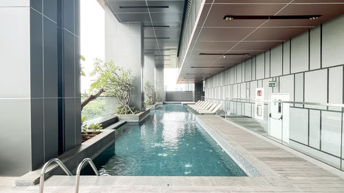 Interior of building