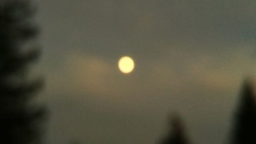 Scenic view of sky at sunset